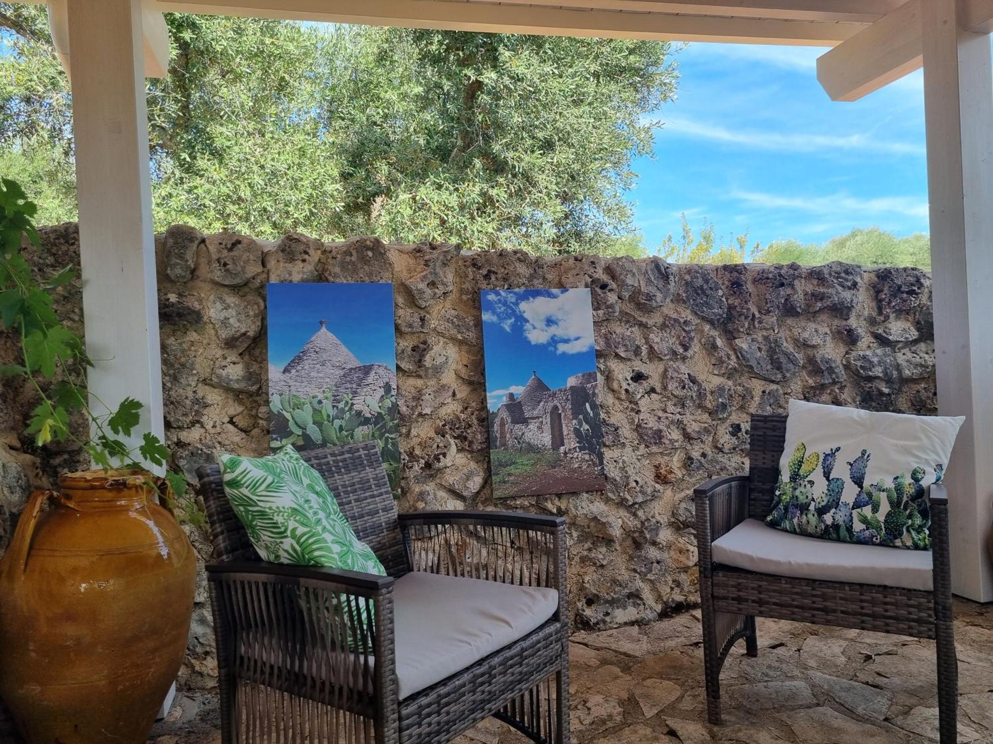 Bed and Breakfast Trulli Di Spinaruta Ґроттальє Екстер'єр фото
