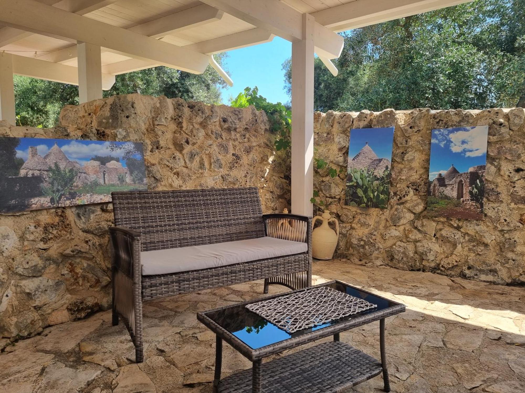 Bed and Breakfast Trulli Di Spinaruta Ґроттальє Екстер'єр фото