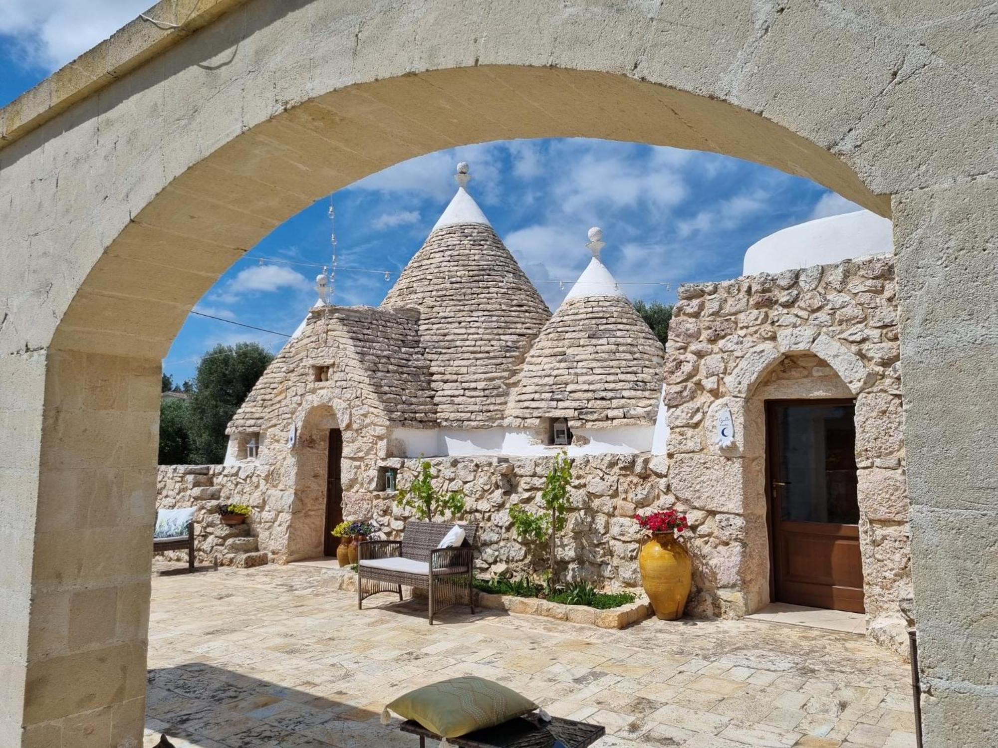 Bed and Breakfast Trulli Di Spinaruta Ґроттальє Екстер'єр фото