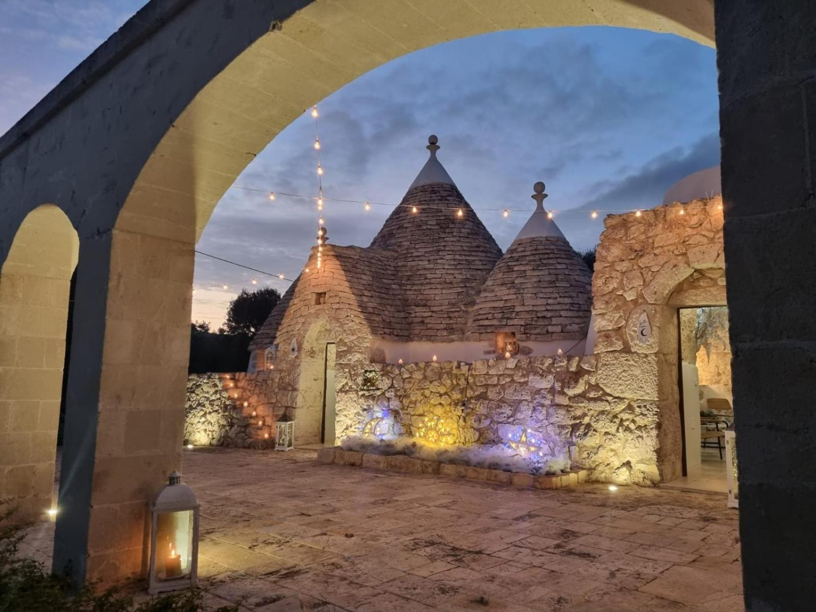Bed and Breakfast Trulli Di Spinaruta Ґроттальє Екстер'єр фото